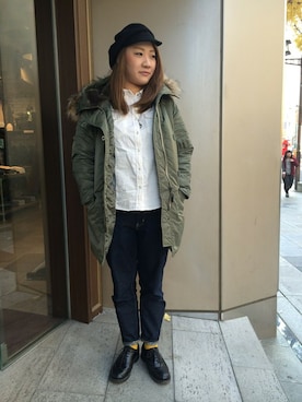 AIKAさん（レディース・158cm）の冬コーディネート