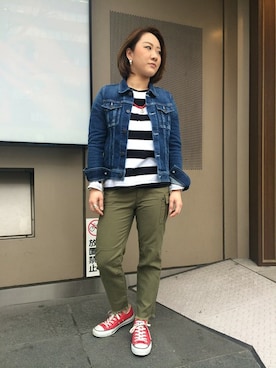 AIKAさん(レディース・158cm)の春コーディネート