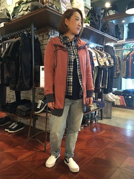 「AVIREXBelle」｜AIKAさん（レディース・158cm）の春コーディネート