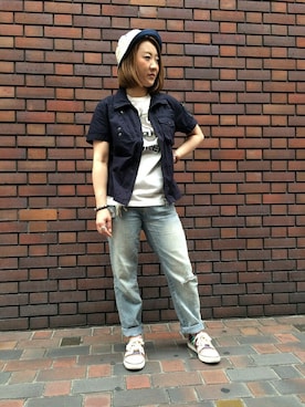 AIKAさん（レディース・158cm）の春コーディネート