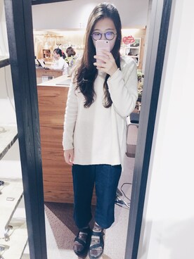 「Ballet.A（バレット　エー）のアイテム」を使った、妏倢さん（レディース・161cm）の冬コーディネート