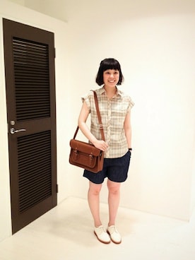 うまもちさん（レディース・162cm）の夏コーディネート