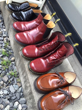 「CHAPTER WORLD select （チャプターワールドセレクト）のアイテム（シューズ）」を使った、S_K_さん（メンズ・173cm）の夏コーディネート