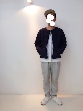 「JIGSAW（ジグソー）のアイテム」を使った、kktさん（メンズ・168cm）の秋コーディネート