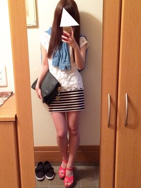 あやみん。さん（レディース・160cm）の夏コーディネート