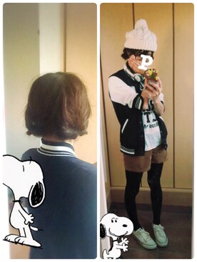 ぺこりんごさん（レディース・167cm）の秋コーディネート