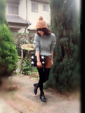 ぺこりんごさん（レディース・167cm）の冬コーディネート