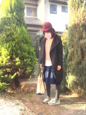 ぺこりんごさん（レディース・167cm）の冬コーディネート