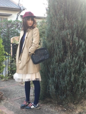 ぺこりんごさん（レディース・167cm）の冬コーディネート