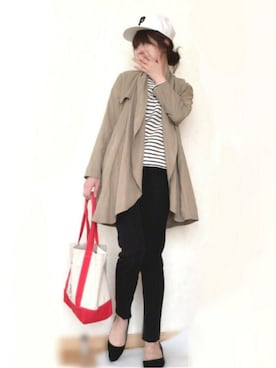 ぺこりんごさん（レディース・167cm）の春コーディネート