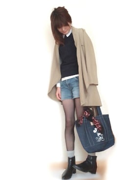 ぺこりんごさん（レディース・167cm）の春コーディネート