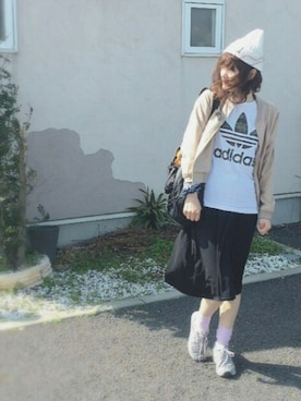 ぺこりんごさん（レディース・167cm）の春コーディネート