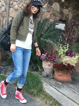 ぺこりんごさん（レディース・167cm）の春コーディネート