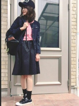 ぺこりんごさん(レディース・167cm)の春コーディネート