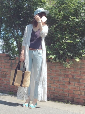 ぺこりんごさん（レディース・167cm）の夏コーディネート