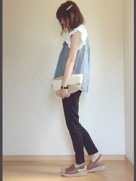 ぺこりんごさん（レディース・167cm）の夏コーディネート