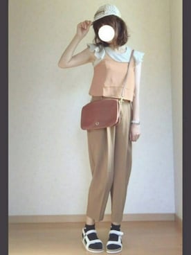 ぺこりんごさん（レディース・167cm）の夏コーディネート