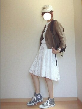 ぺこりんごさん（レディース・167cm）の夏コーディネート