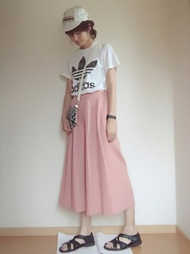 ぺこりんごさん（レディース・167cm）の夏コーディネート