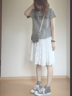 ぺこりんごさん（レディース・167cm）の夏コーディネート