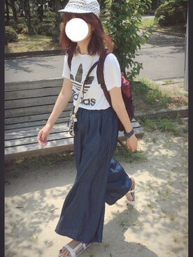 ぺこりんごさん（レディース・167cm）の夏コーディネート