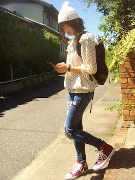 ぺこりんごさん（レディース・167cm）の秋コーディネート