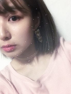 「FOREVER 21（フォーエバー トゥエンティーワン）のアイテム（ネックレス、ゴールド系）」を使った、suzyさん（レディース・153cm）の夏コーディネート