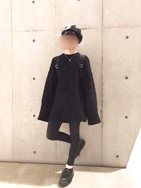 「ジョージコックス」｜「アイテム（ハンチング/ベレー帽）」を使った、おやたい  さん（メンズ・170cm）の秋コーディネート