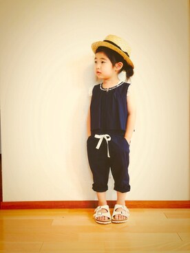 CHIIIICOさん（キッズ・90cm）の夏コーディネート