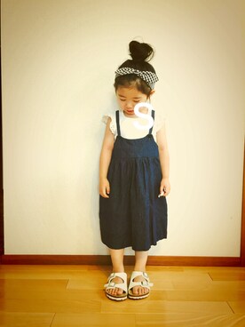 CHIIIICOさん（キッズ・90cm）の夏コーディネート