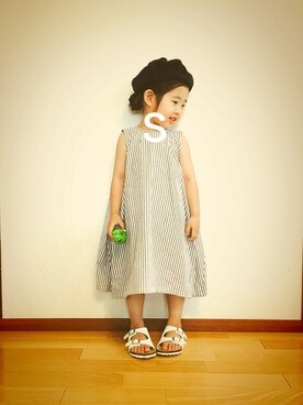 CHIIIICOさん（キッズ・90cm）の夏コーディネート