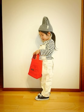 CHIIIICOさん（キッズ・90cm）の秋コーディネート