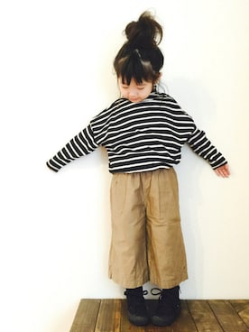 CHIIIICOさん（キッズ・100cm）の秋コーディネート