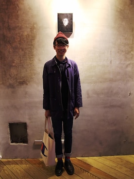 「アイテム（その他アウター）」を使った、Nick さん（メンズ・178cm・20代）の秋コーディネート