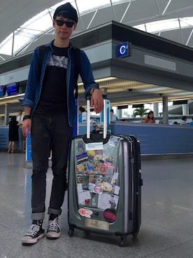 「airport style」｜Nick さん（メンズ・178cm）の秋コーディネート