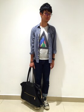 「HCMC」｜Nick さん（メンズ・178cm）の秋コーディネート