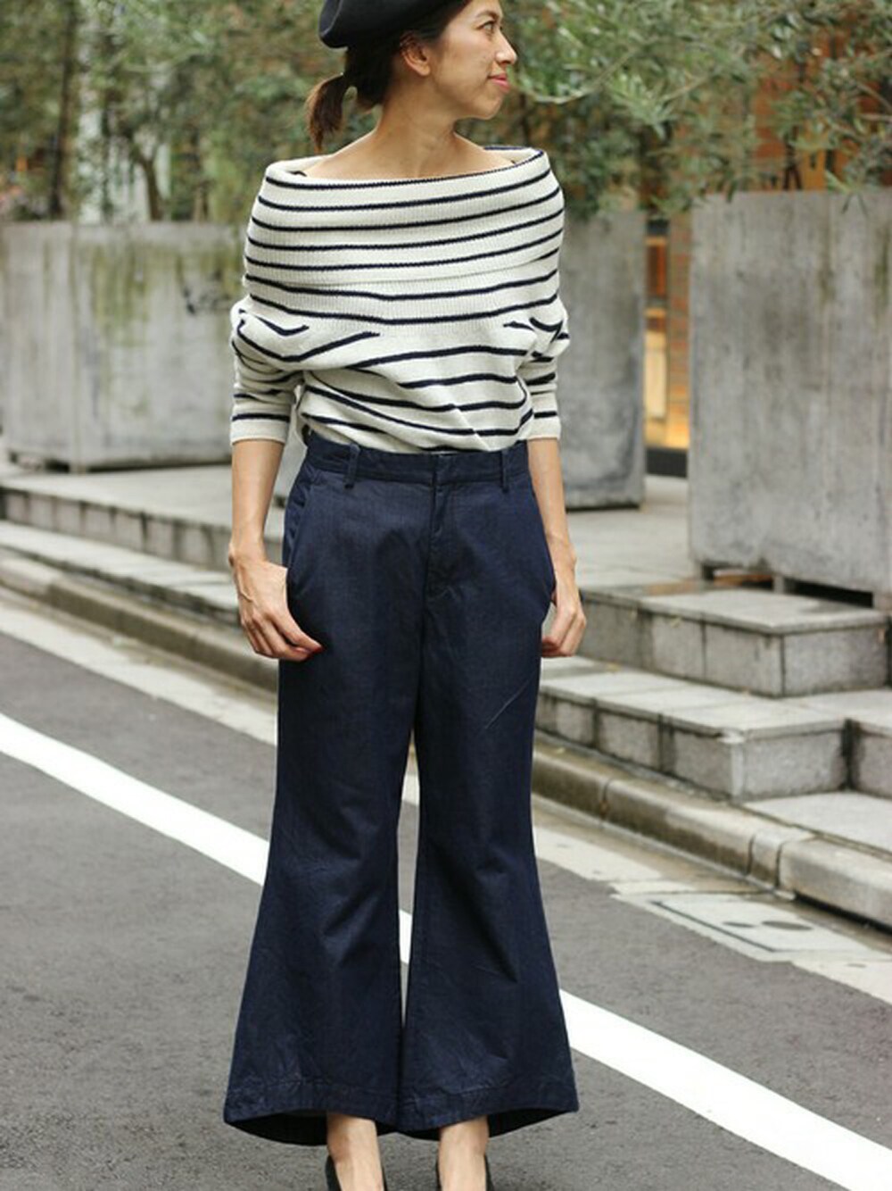 追加》IENA LA BOUCLE ニュアンス オフタートル プルオーバー◇を使っ