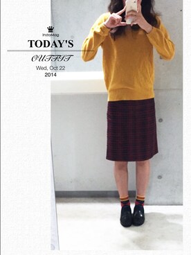 KHさん（レディース・168cm）の秋コーディネート