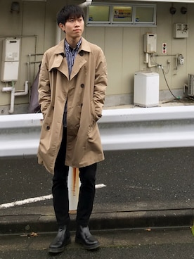 「BEAMS BOY（ビームスボーイ）のアイテム（腕時計）」を使った、zawaさん（メンズ・169cm）の秋コーディネート
