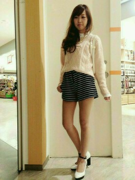 shioriさん（レディース・158cm）の春コーディネート