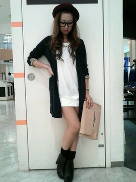 「#Aラインワンピース」｜shioriさん（レディース・158cm）の秋コーディネート
