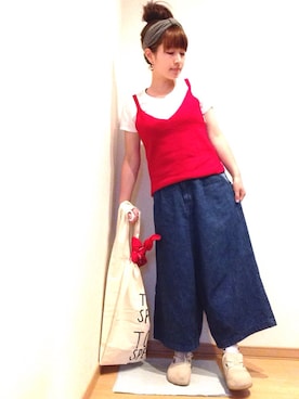 「トゥデイズスペシャル」｜uaさん（レディース・158cm）の夏コーディネート