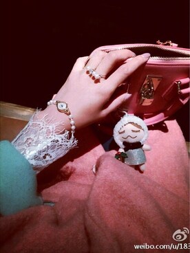 「アイテム（キーケース/キーアクセサリー）」を使った、L_！さん（レディース・162cm）の冬コーディネート