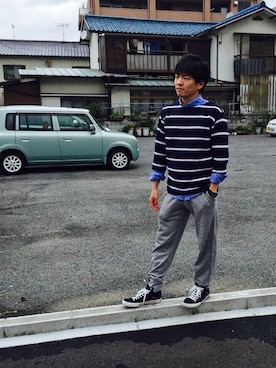 「デビュー」｜Yusuke Masuiさん（メンズ・162cm）の春コーディネート