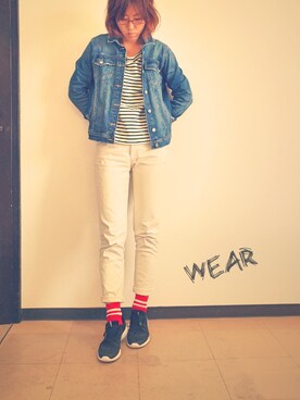 「UNIQLOコーデ」｜I TSU KOさん（レディース・160cm）の春コーディネート