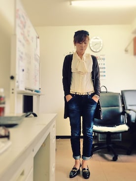 「ボウタイ」｜I TSU KOさん（レディース・160cm）の夏コーディネート