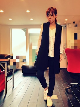 「massimo dutti」｜I TSU KOさん（レディース・161cm）の秋コーディネート