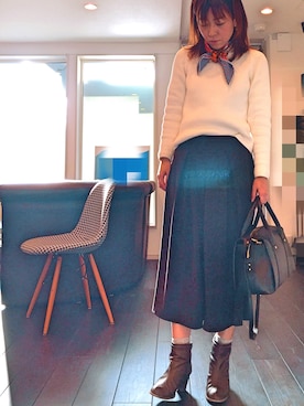 I TSU KOさん（レディース・161cm）の冬コーディネート