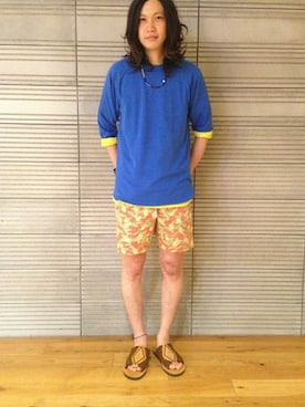 KENJI KUBOTAさん（メンズ・176cm）の夏コーディネート