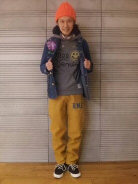 KENJI KUBOTAさん(メンズ・176cm)の冬コーディネート